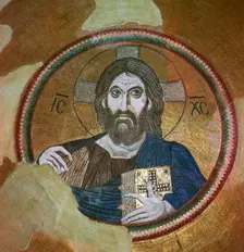 Byzantine mosaic of Christ Pantocrator