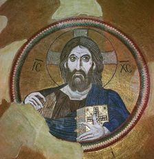 Byzantine mosaic of Christ Pantocrator
