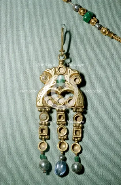 Byzantine Gold treasure from Assiut or Antinoe, Egypt, 600. Artist: Unknown.