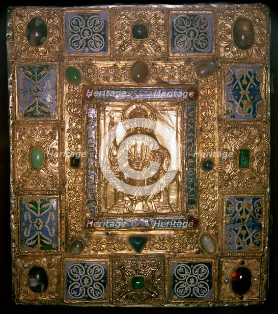 Byzantine gospel-book cover. Artist: Unknown