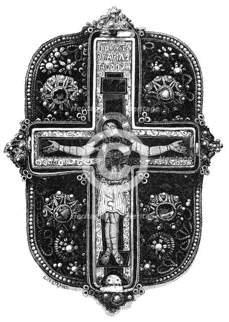 Byzantine reliquary, 10th century, (1870). Artist: Unknown