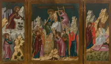 Byzantine Triptych with Scenes from the Passion of Christ, 2nd half of 16th century. Creator: Unknown