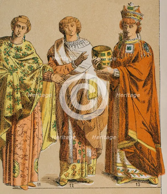 Byzantines, (400-600), 1882.   Creator: Unknown.