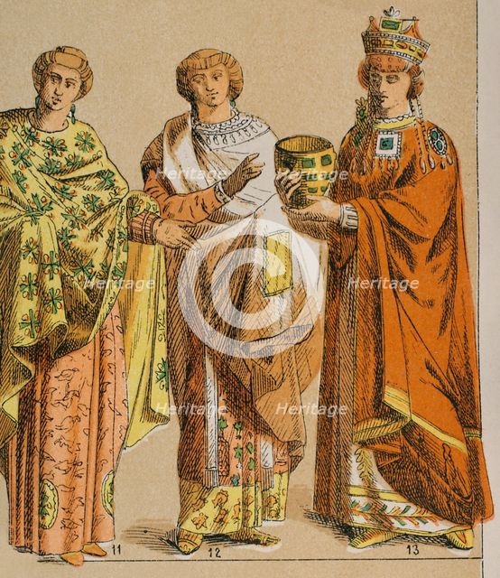 Byzantines, (400-600), 1882.   Creator: Unknown.