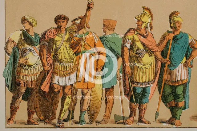 Byzantines, (400-600), 1882.  Creator: Unknown.