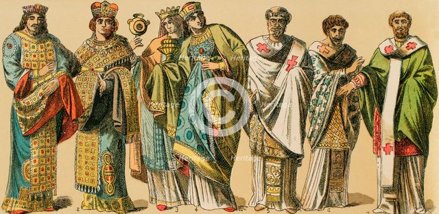 Byzantines, 1000-1200, (1884).  Creator: Unknown.