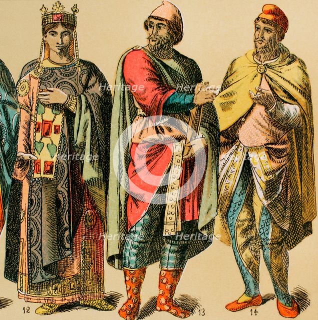 Byzantines, 1000-1200, (1884).  Creator: Unknown.