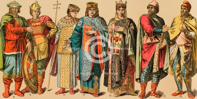 Byzantines, 1000-1200, (1884).  Creator: Unknown.