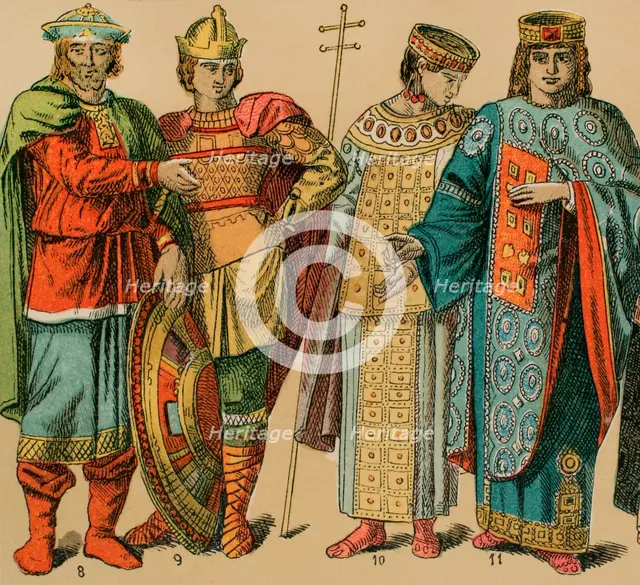 Byzantines, 1000-1200, (1884).  Creator: Unknown.