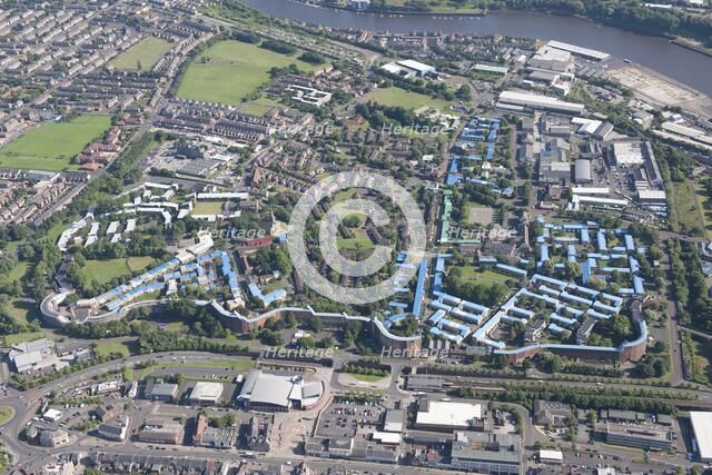 Byker Wall housing estate, Newcastle upon Tyne, 2015. Creator: Historic England Staff Photographer.