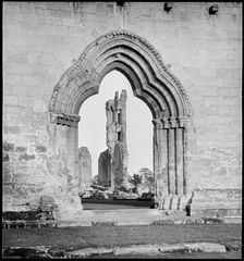 Byland Abbey, Byland With Wass, Ryedale, North Yorkshire, 1920-1945. Creator: Marjory L Wight
