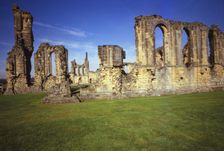 Byland Abbey, Founded 12th Century, Yorkshire, England, 20th century. Artist: CM Dixon