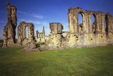 Byland Abbey, Founded 12th Century, Yorkshire, England, 20th century. Artist: CM Dixon