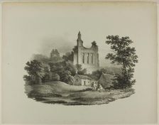 Byland Abbey, Yorkshire, 1821. Creator: Francis Nicholson