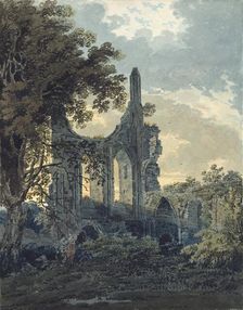 Byland Abbey, Yorkshire, c1793. Artist: Thomas Girtin