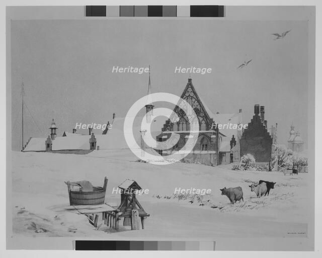 Byloke, Ghent, 1839., 1839. Creator: Thomas Shotter Boys.