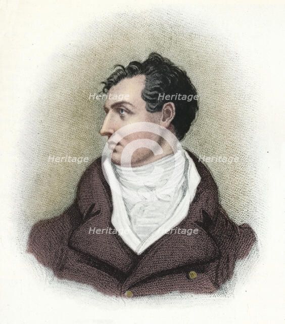 'Byron', c1800, (1911). Artist: Richard Westall.