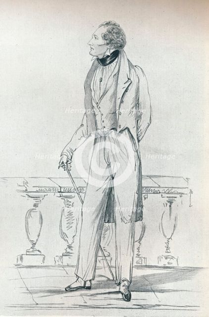 'Byron', c1820s, (1911). Creator: Alfred d'Orsay.