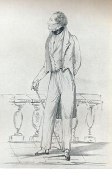 Byron c1820s, (1911). Creator: Alfred d'Orsay