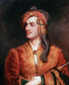 Byron of Rochdale in Albanian Dress 1813. Artist: Thomas Phillips