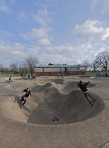 Byron Recreation Ground, Harrow Skatepark, Harrow, London, 2012. Creator: Simon Inglis