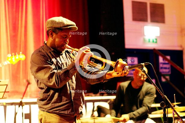 Byron Wallen, Byron Wallen 4 Corners, Battle Jazz Festival, Battle, East Sussex, July 2023. Creator: Brian O'Connor.