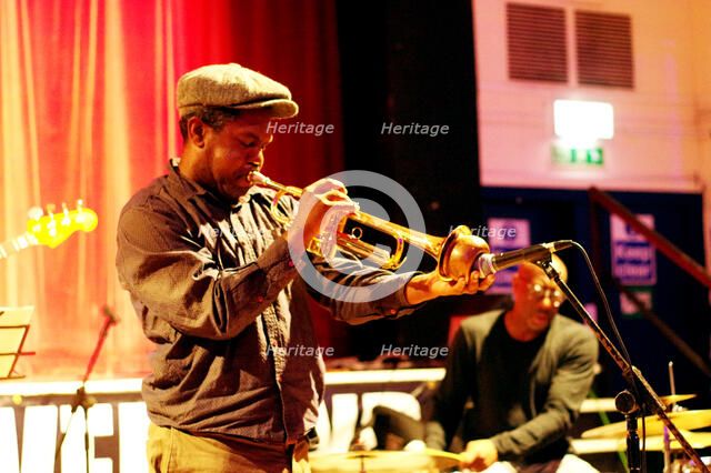 Byron Wallen, Byron Wallen 4 Corners, Battle Jazz Festival, Battle, East Sussex, July 2023. Creator: Brian O'Connor.