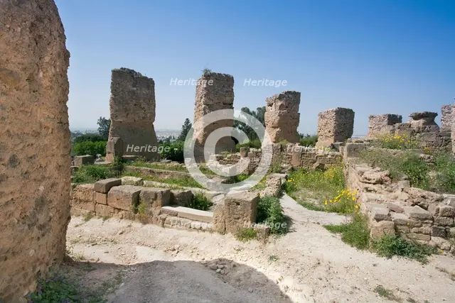 Byrsa Hill, Carthage, Tunisia. Creator: Samuel Magal.