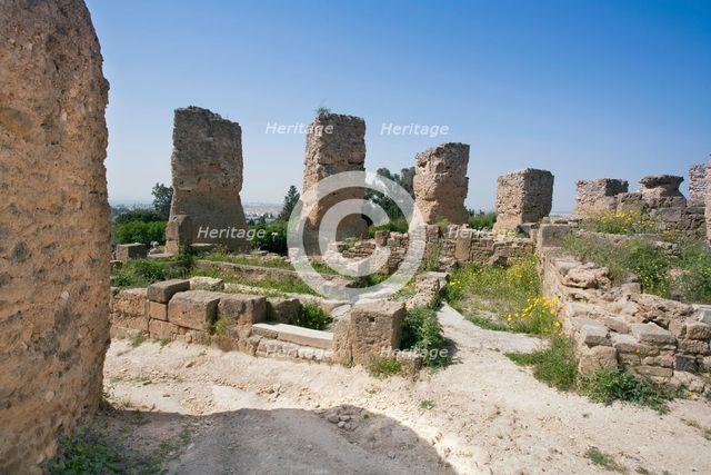 Byrsa Hill, Carthage, Tunisia. Creator: Samuel Magal.
