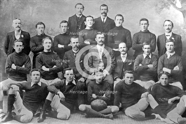 C.T.F.C. 3rd grade football team, 1900. Creator: Robert Augustus Henry L'Estrange.