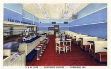 C & W Cafe, Carthage, Missouri, USA, 1946