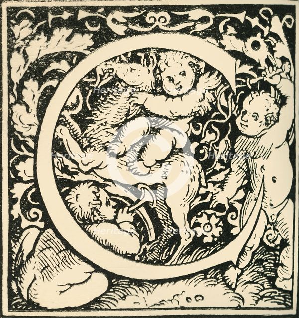 'C - An Alphabet by Hans Weiditz', c1520-1521, (1908). Creator: Hans Weiditz.