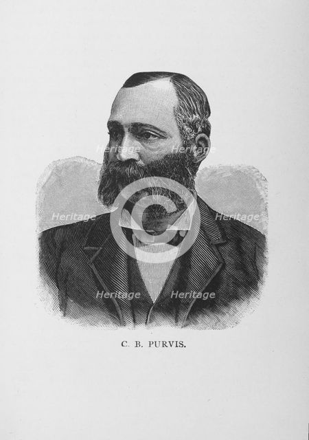 C. B. Purvis, 1887. Creator: Unknown.