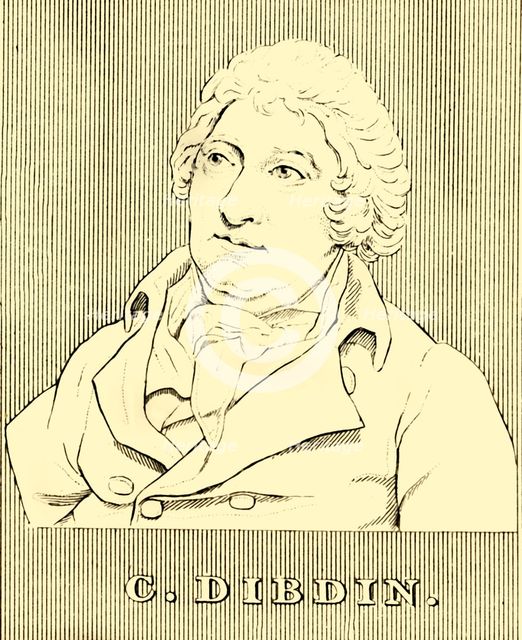 'C. Dibdin', (c1745-1814), 1830. Creator: Unknown.