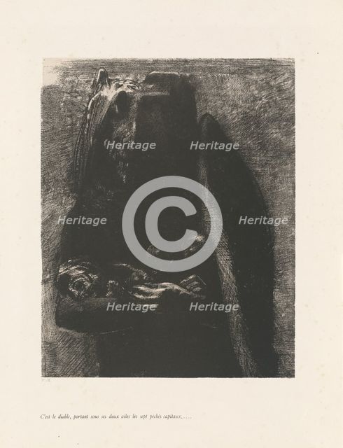 C'est le Diable, 1888. Creator: Odilon Redon.