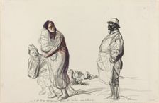 C'est trop dangereux près de votre ambulance, c. 1914/1919. Creator: Jean Louis Forain