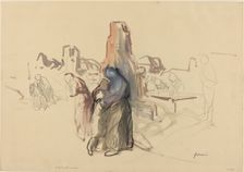 C'était notre maison, c. 1914/1919. Creator: Jean Louis Forain