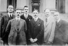 C.F. Horner, F.R. Wilson, Clarkson Potter, L.B. Franklin, R.W. Emerson..., between c1915 and c1920. Creator: Bain News Service