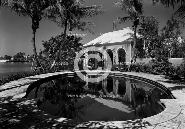 C. Henry Buhl, residence in El Vedado, Palm Beach, Florida, 1941. Creator: Gottscho-Schleisner, Inc.