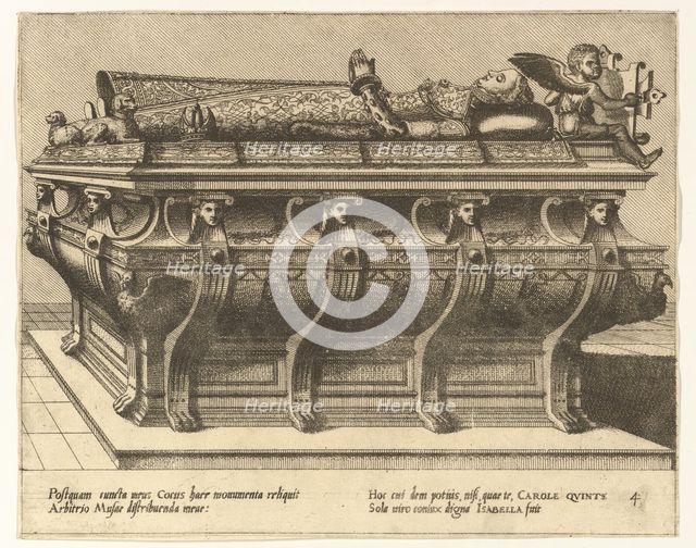 Cœnotaphiorum (4), 1563. Creators: Johannes van Doetecum I, Lucas van Doetecum.