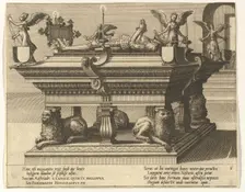 Cœnotaphiorum (6), 1563. Creators: Johannes van Doetecum I, Lucas van Doetecum