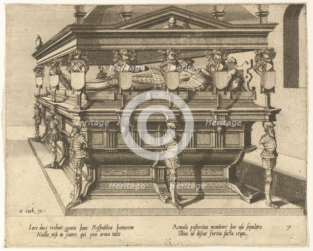 Cœnotaphiorum (7), 1563. Creators: Johannes van Doetecum I, Lucas van Doetecum.