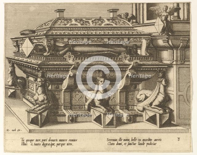 Cœnotaphiorum (8), 1563. Creators: Johannes van Doetecum I, Lucas van Doetecum.