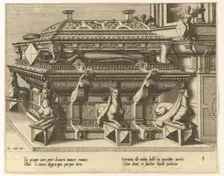 Cœnotaphiorum (8), 1563. Creators: Johannes van Doetecum I, Lucas van Doetecum