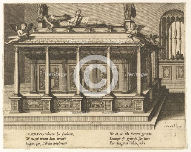 Cœnotaphiorum (9), 1563. Creators: Johannes van Doetecum I, Lucas van Doetecum.