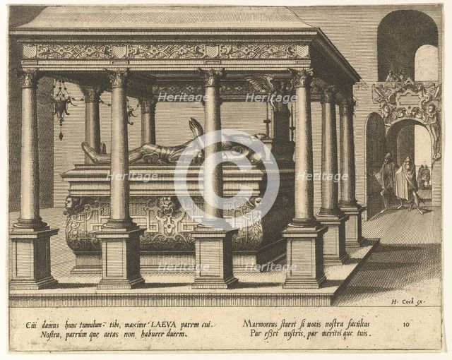 Cœnotaphiorum (10), 1563. Creators: Johannes van Doetecum I, Lucas van Doetecum.