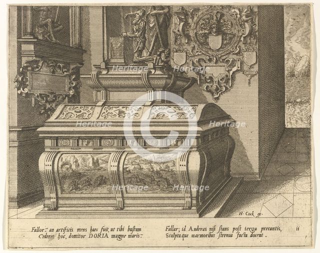 Cœnotaphiorum (11), 1563. Creators: Johannes van Doetecum I, Lucas van Doetecum.