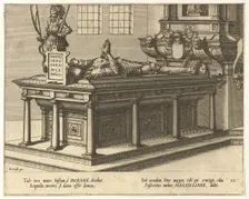 Cœnotaphiorum (12), 1563. Creators: Johannes van Doetecum I, Lucas van Doetecum