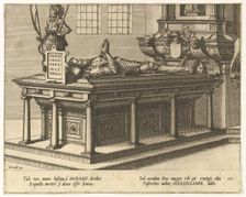 Cœnotaphiorum (12), 1563. Creators: Johannes van Doetecum I, Lucas van Doetecum
