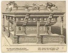 Cœnotaphiorum (18), 1563. Creators: Johannes van Doetecum I, Lucas van Doetecum